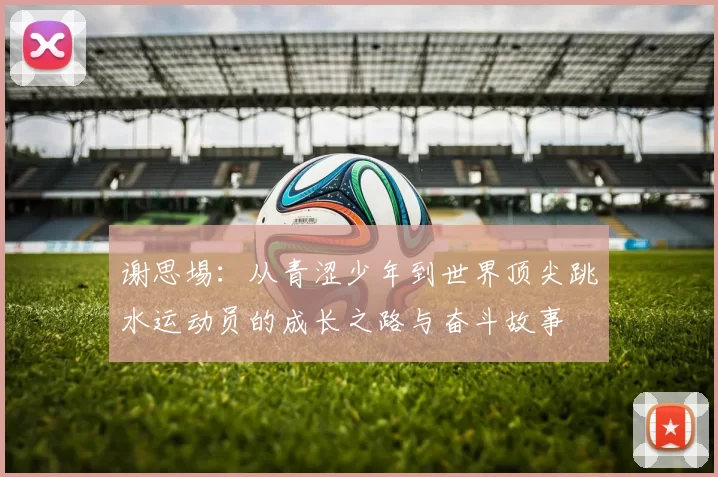 谢思埸：从青涩少年到世界顶尖跳水运动员的成长之路与奋斗故事
